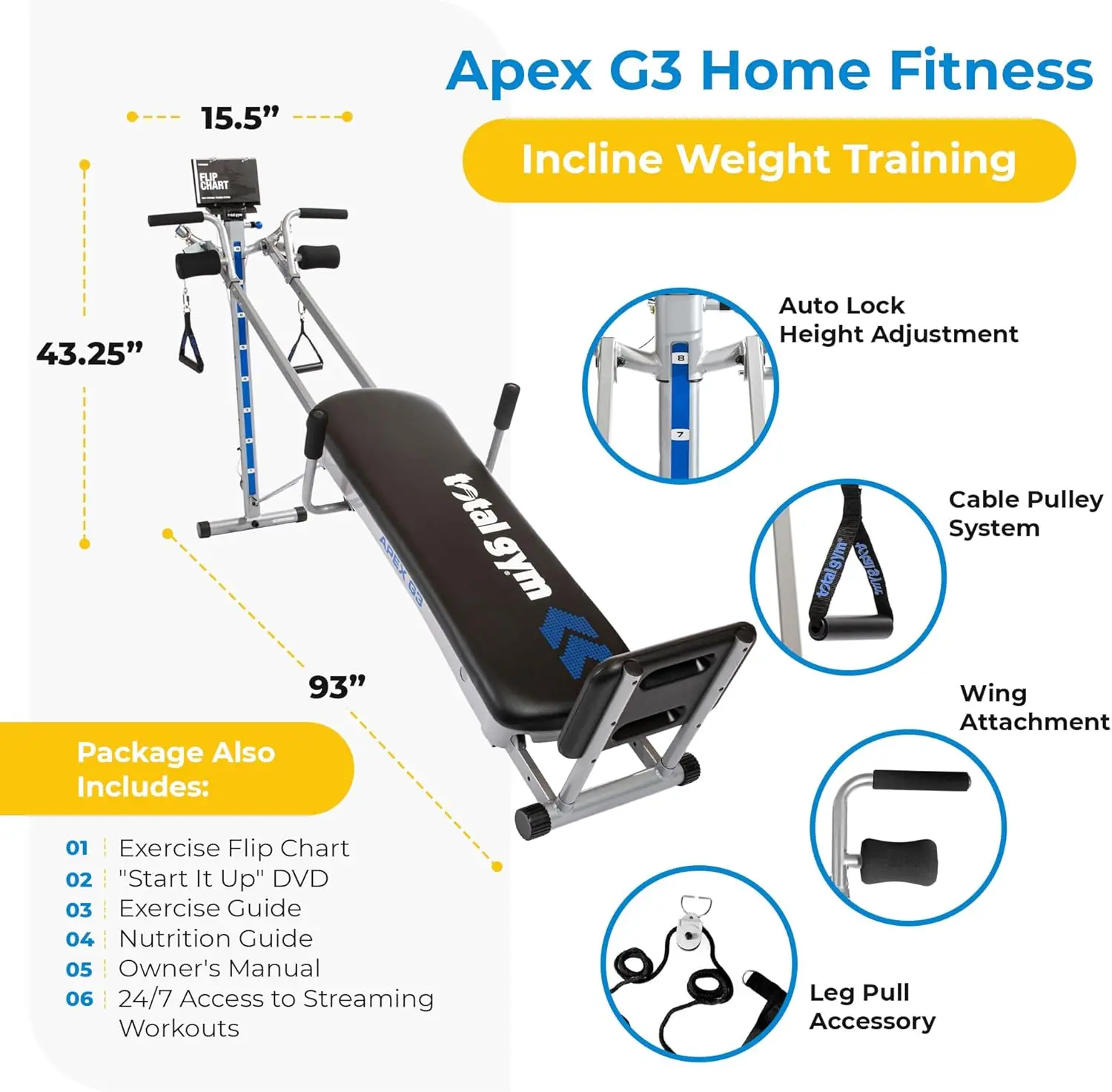 Versatile Indoor Home Gym Workout Total Body Strength Training Fitness Equipment - Image 3