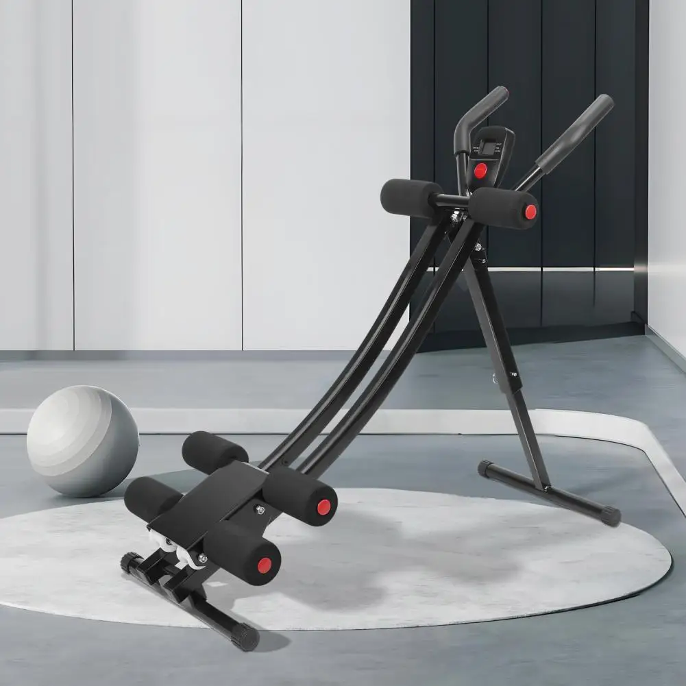 Collapsible Abdominal Machine with LCD Display Home Gym Ab Trainer Machine Waist Trainer Workout Equipment for Men Women - Image 3