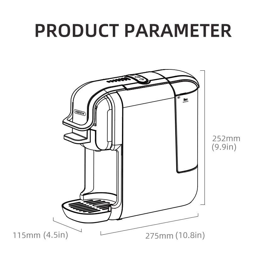 5-in-1 Multi-Capsule Espresso Machine – 20-Bar Pressure, Hot & Cold Options - Image 7