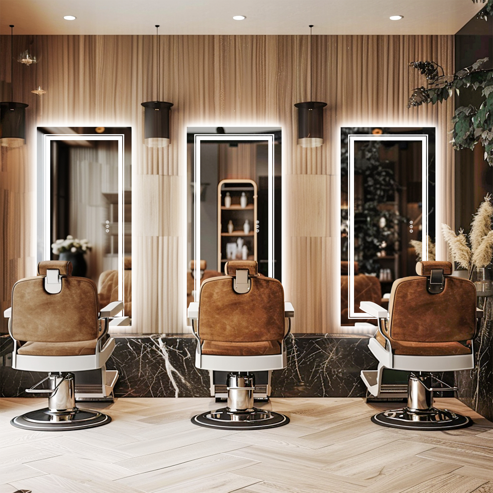 LED Lighted Anti-Fog Vanity Mirror - Image 5