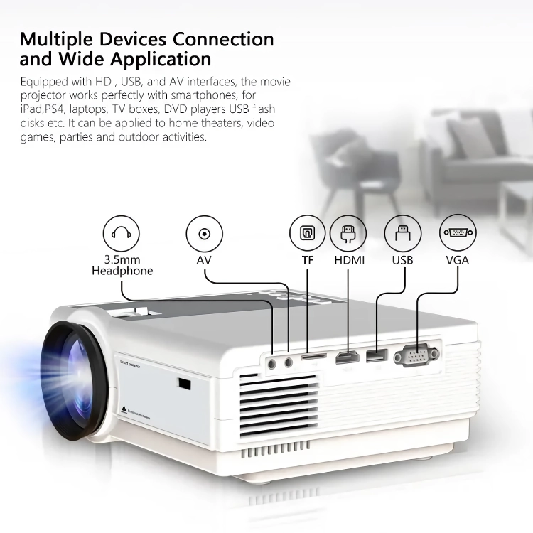 Mini LED Portable Smart Projector - Image 6