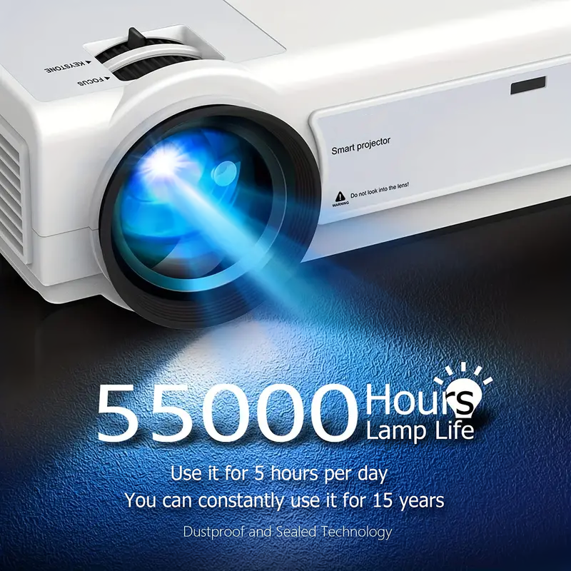 Mini LED Portable Smart Projector - Image 5
