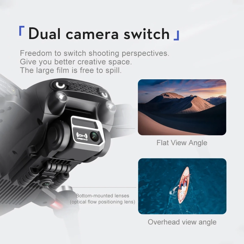 4K HD Foldable Mini Drone with Obstacle Avoidance - Image 3