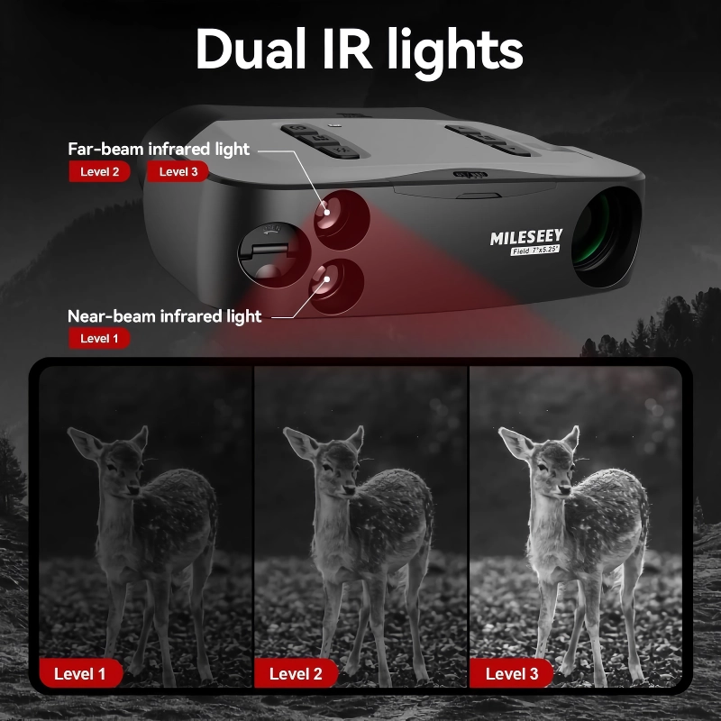 8X HD Infrared Night Vision Monocular & Camera - Image 4