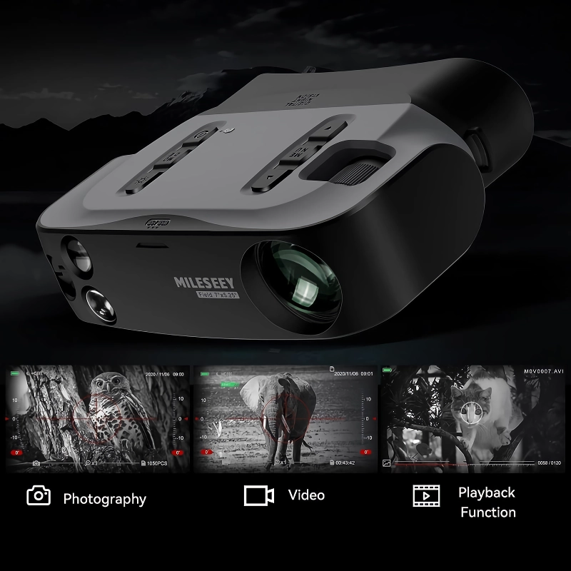 8X HD Infrared Night Vision Monocular & Camera - Image 3