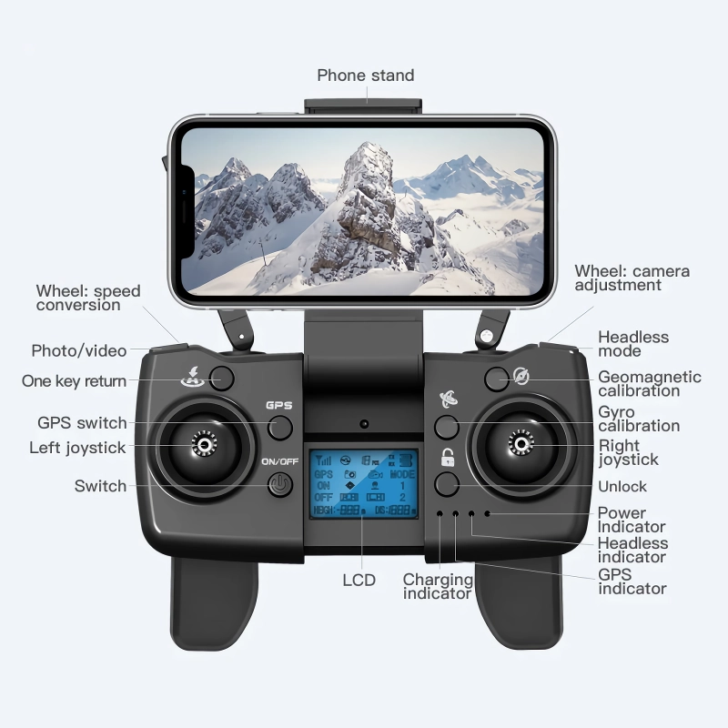 4K Professional GPS Drone with HD Camera & Brushless Motor - Image 7