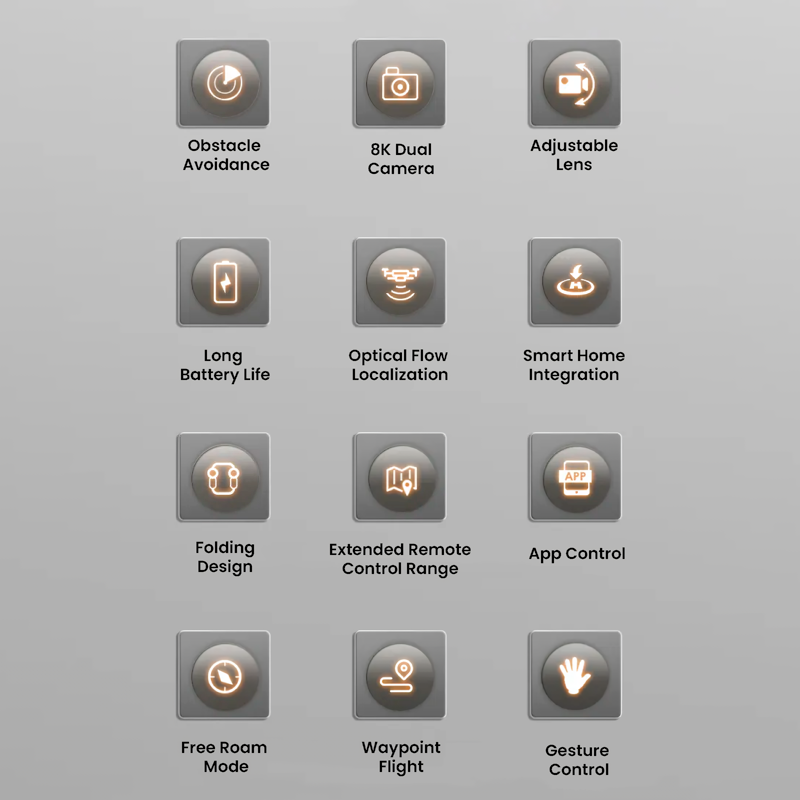 8K Dual-Camera GPS Drone with Brushless Motors and Obstacle Avoidance - Image 4