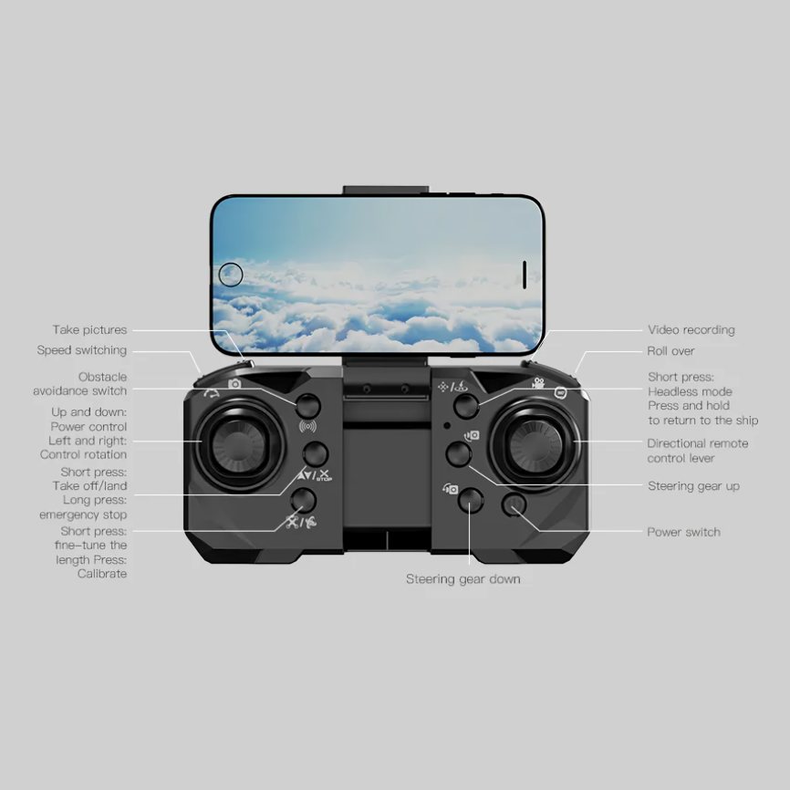 8K Dual-Camera GPS Drone with Brushless Motors and Obstacle Avoidance - Image 6