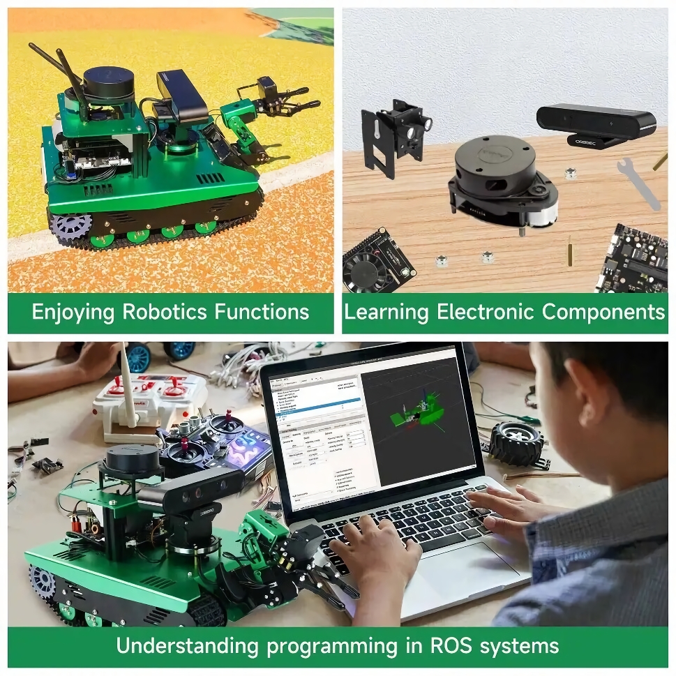 AI Vision Robot Tank Kit with Lidar & Python Programming - Image 6