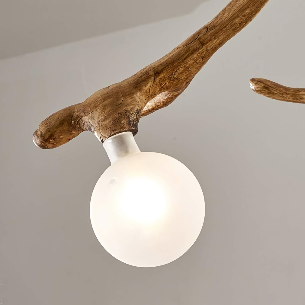 Modern Nordic LED Branch Chandelier – Vintage Tree Art Pendant Lighting - Image 9