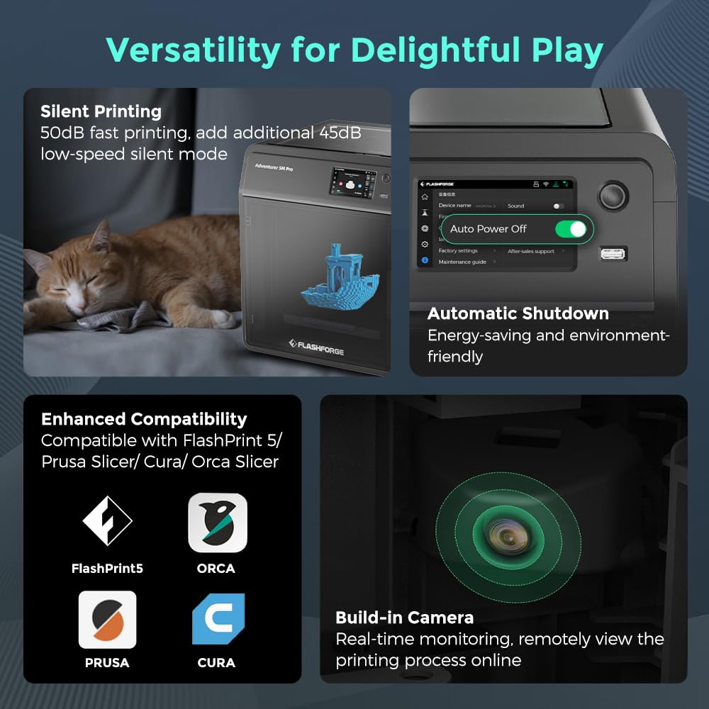 High-Speed Smart 3D Printer with Core XY Structure and Auto Shutdown - Image 5