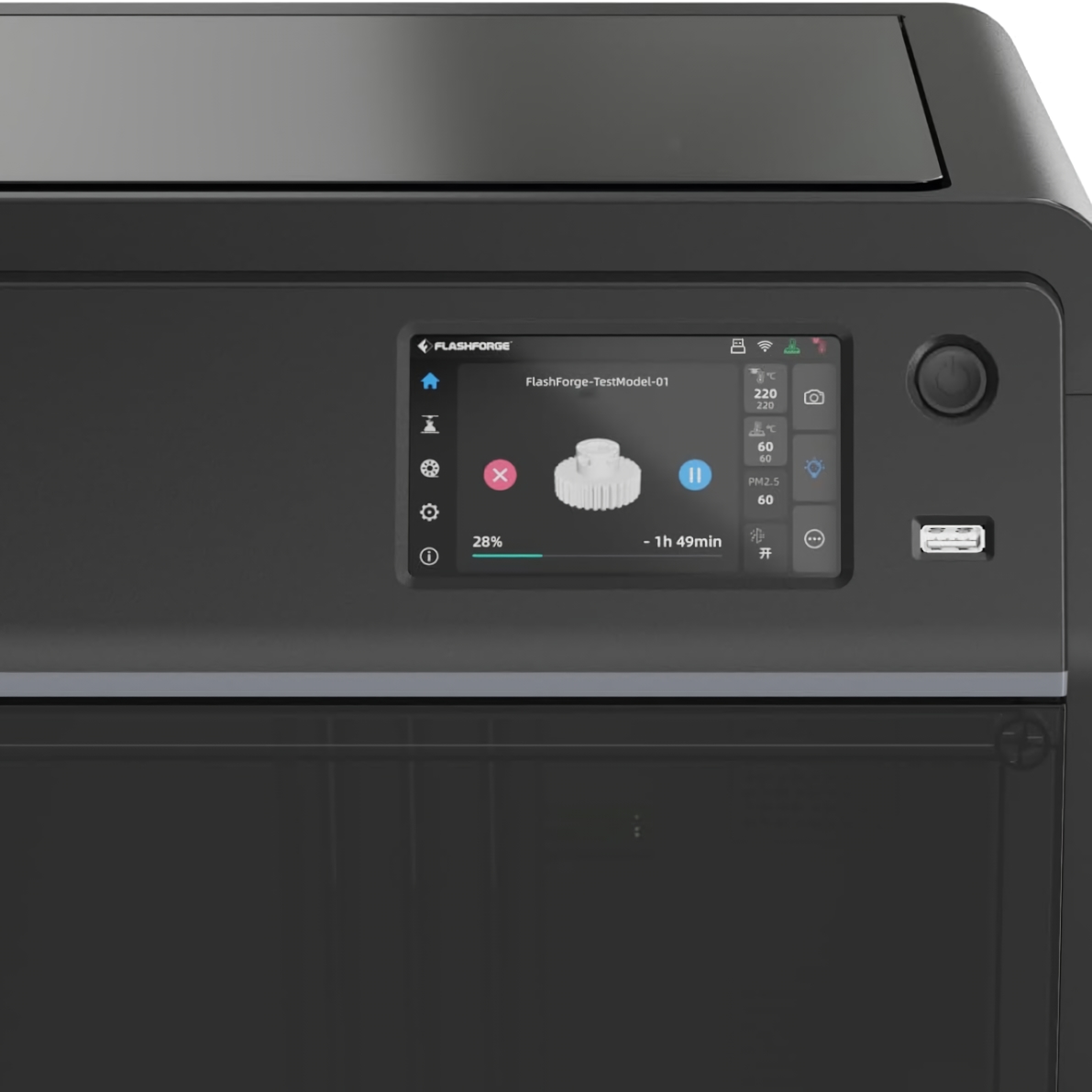 High-Speed Smart 3D Printer with Core XY Structure and Auto Shutdown - Image 9