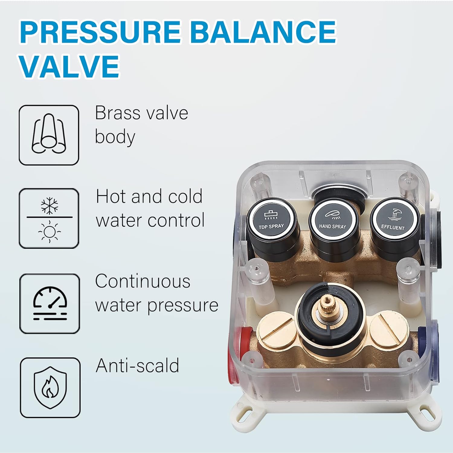 Luxury Gold Thermostatic LED Shower Set with Rainfall & Waterfall Ceiling Mount - Image 6