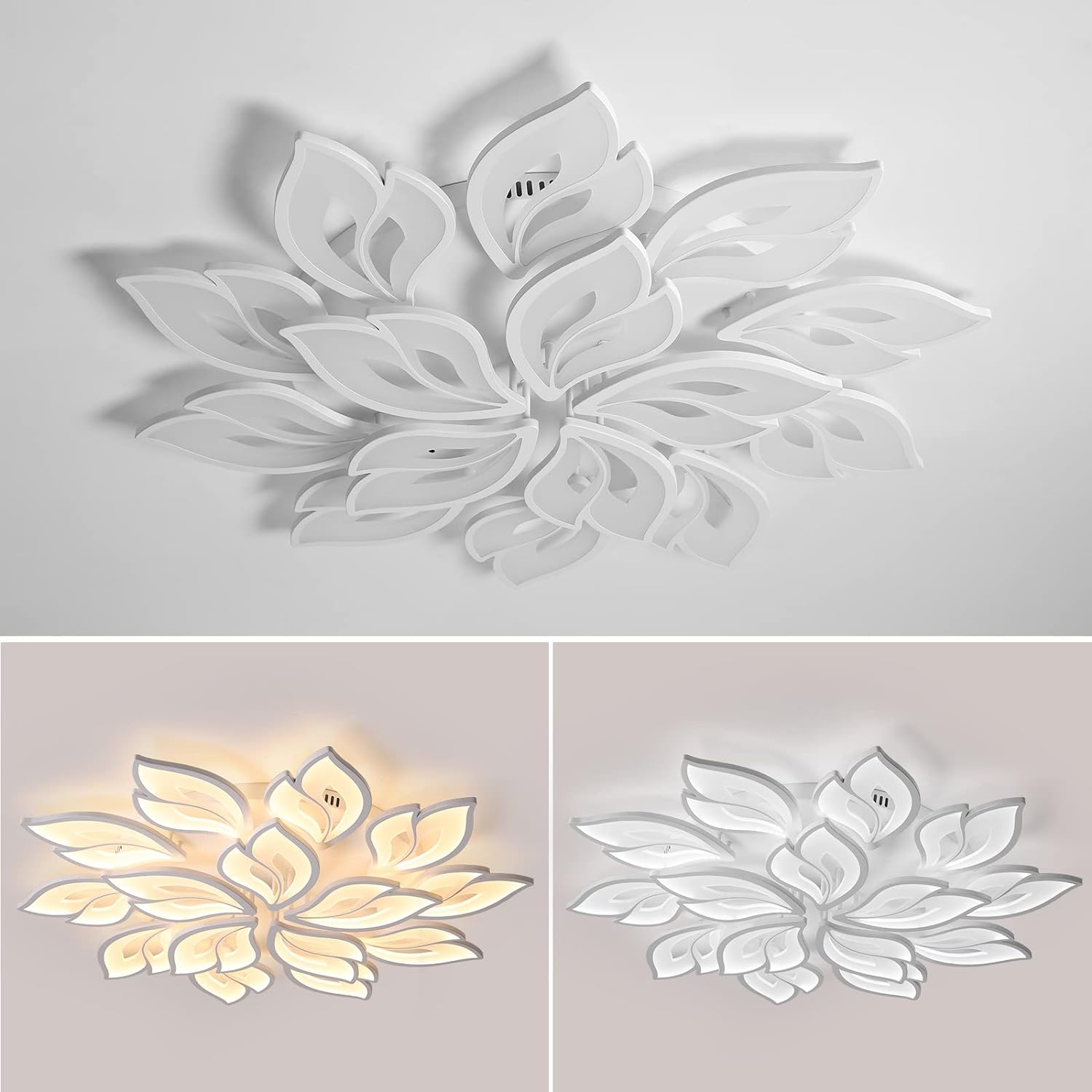 Dimmable Modern LED Ceiling Chandelier - Image 4