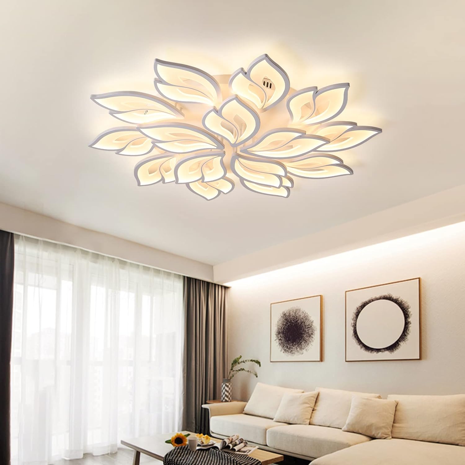 Dimmable Modern LED Ceiling Chandelier - Image 6