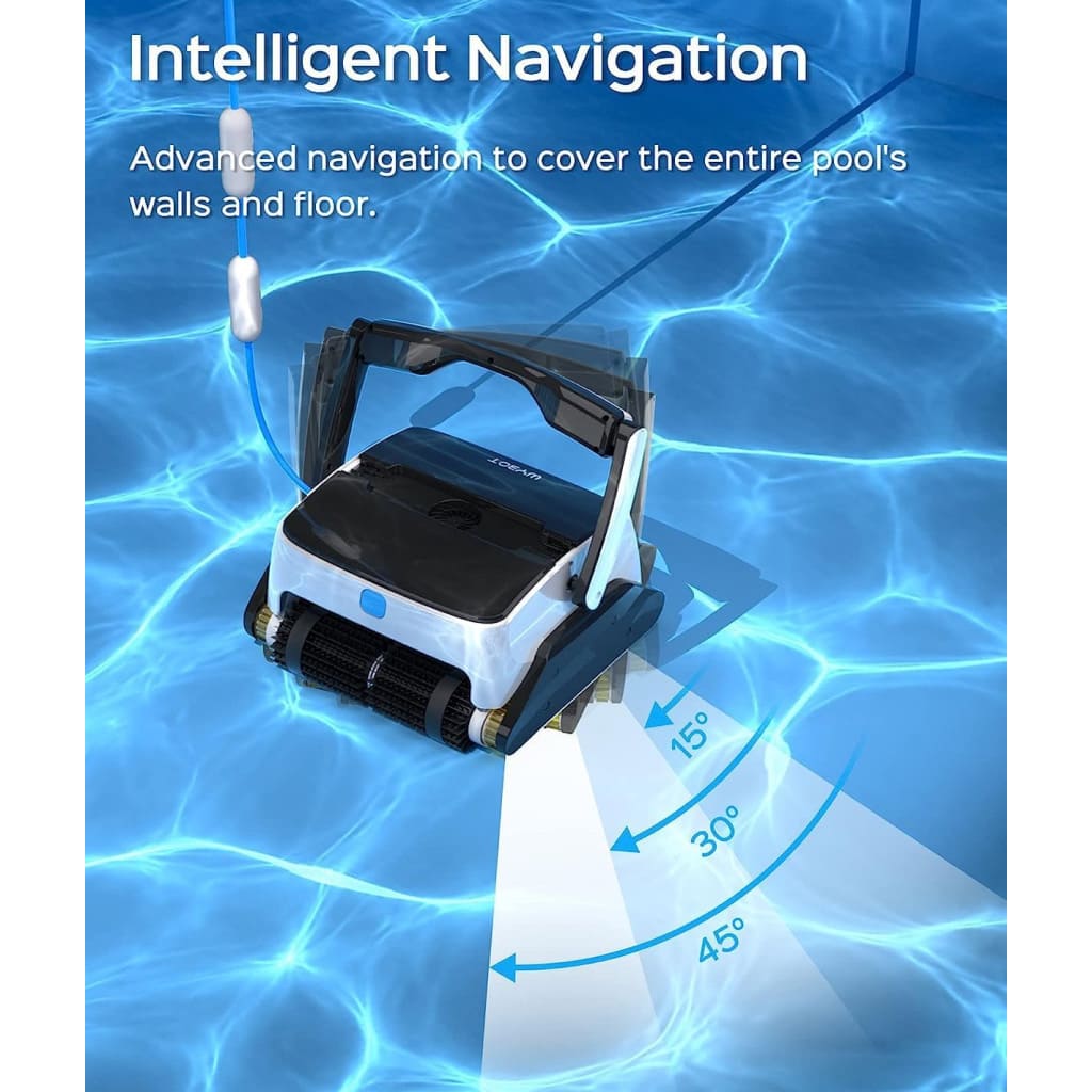 Efficient Robotic Pool Cleaner Automatic Vacuum with High Suction, Wall and Floor Cleaning - Image 5