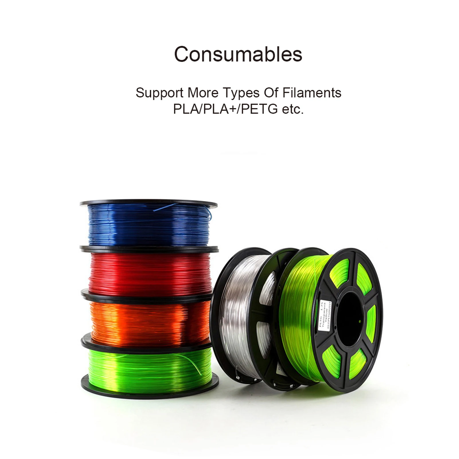 High Precision Large 3D Printer Kit with 4 Extruders and Multi-Color Mixing - Image 3